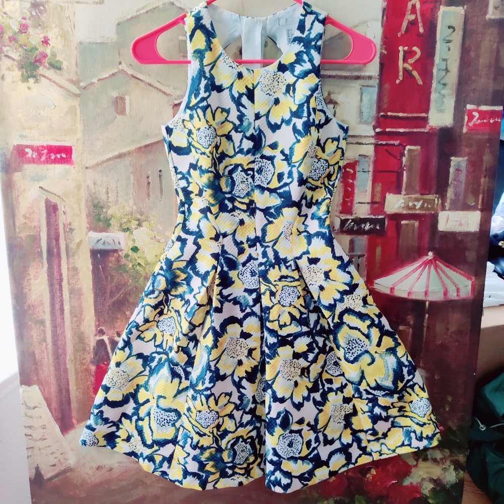 H&M floral print dress